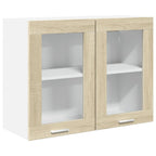 vidaXL 7-tlg. Küchenschrank-Set Lyon Sonoma-Eiche Holzwerkstoff