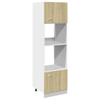 vidaXL 7-tlg. Küchenschrank-Set Lyon Sonoma-Eiche Holzwerkstoff