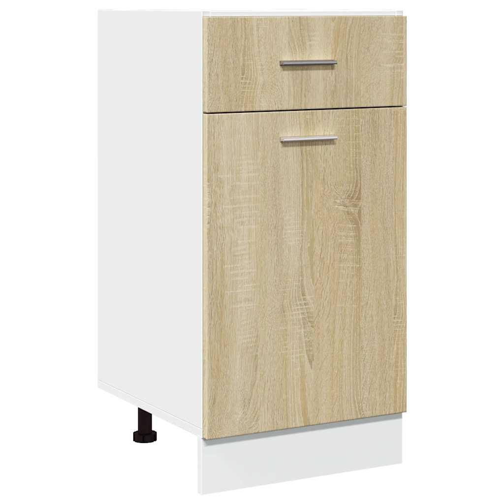 vidaXL 8-tlg. Küchenschrank-Set Lyon Sonoma-Eiche Holzwerkstoff