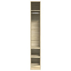vidaXL Kleiderschrank Sonoma-Eiche 30x50x200 cm Holzwerkstoff