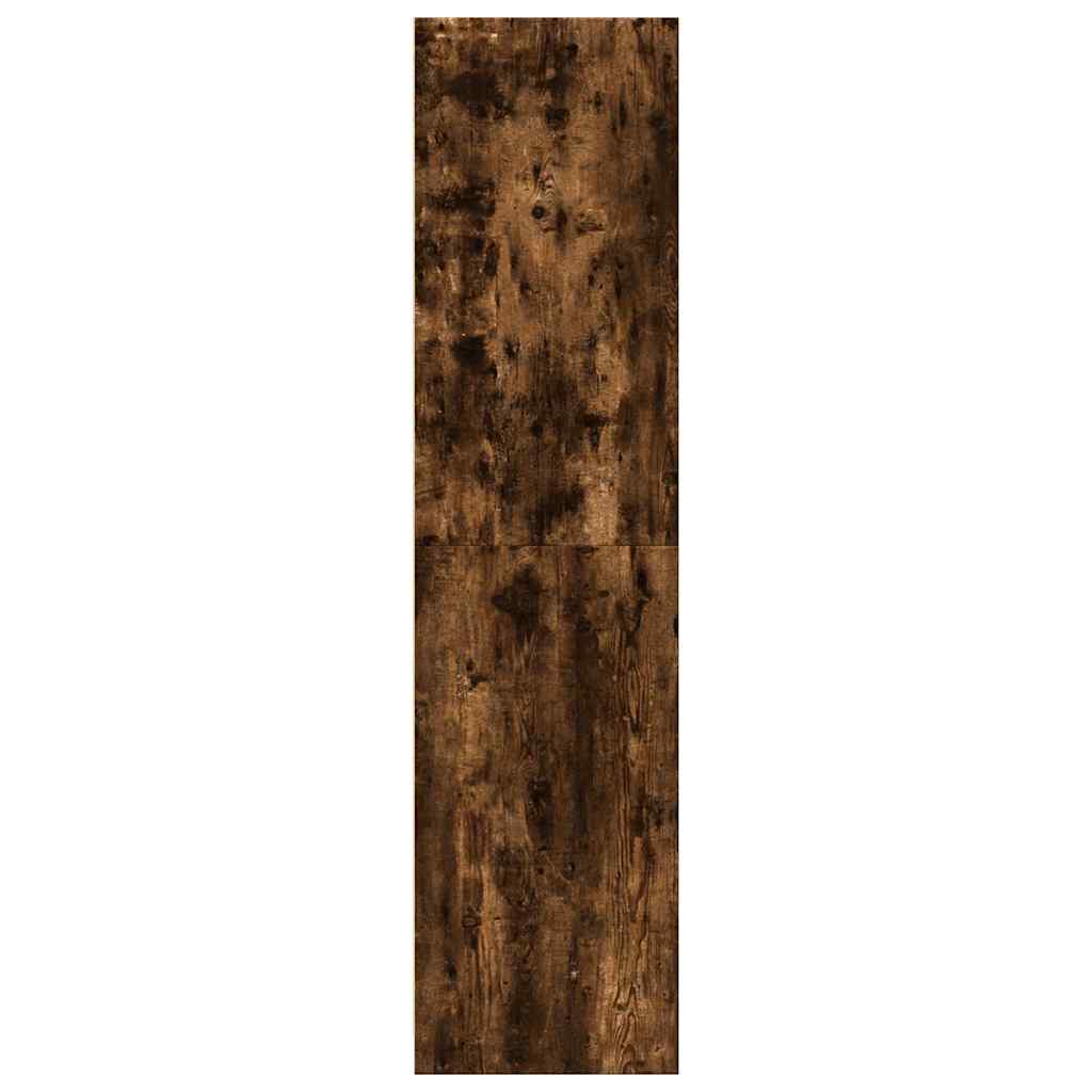 vidaXL Kleiderschrank Räuchereiche 30x50x200 cm Holzwerkstoff