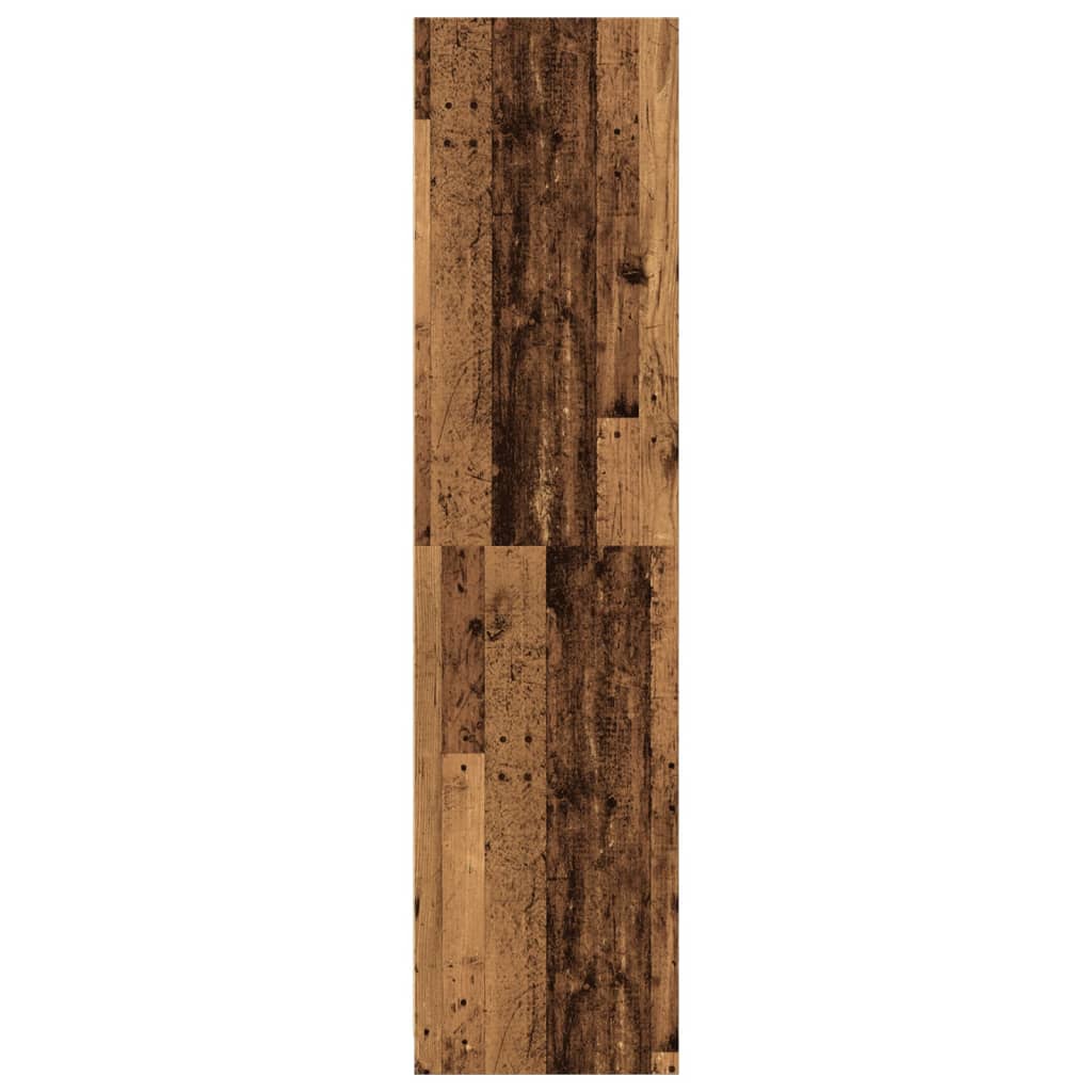 vidaXL Kleiderschrank Altholz-Optik 30x50x200 cm Holzwerkstoff
