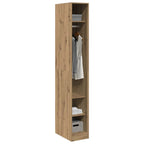 vidaXL Kleiderschrank Artisan-Eiche 30x50x200 cm Holzwerkstoff
