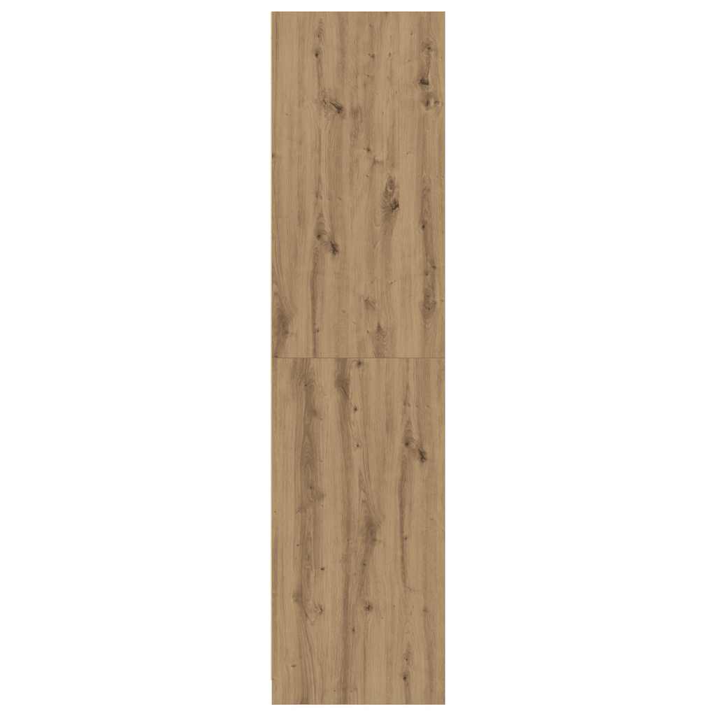 vidaXL Kleiderschrank Artisan-Eiche 30x50x200 cm Holzwerkstoff