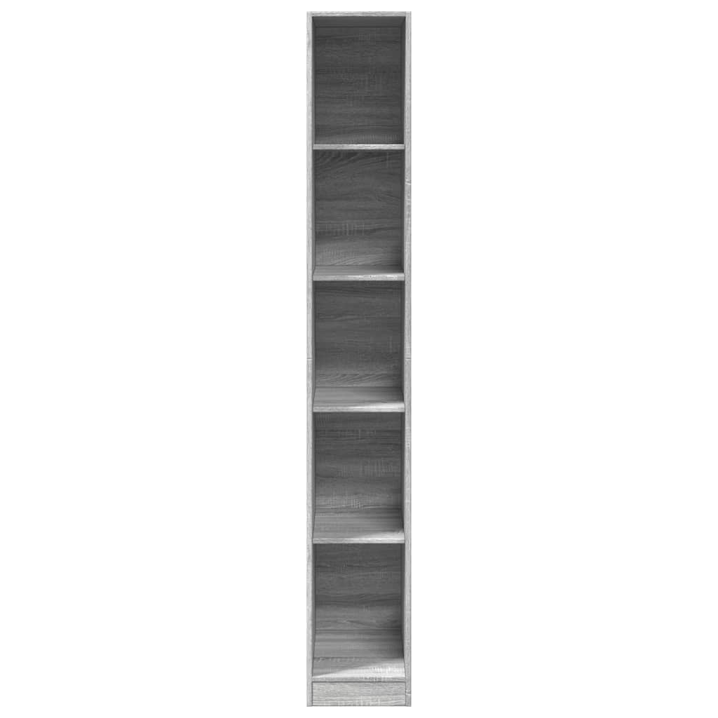 vidaXL Kleiderschrank Grau Sonoma 30x50x200 cm Holzwerkstoff