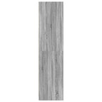 vidaXL Kleiderschrank Grau Sonoma 30x50x200 cm Holzwerkstoff