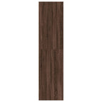 vidaXL Kleiderschrank Braun Eichen-Optik 80x50x200 cm Holzwerkstoff