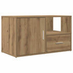 vidaXL Eckregal Artisan-Eiche 200x40x45 cm Holzwerkstoff