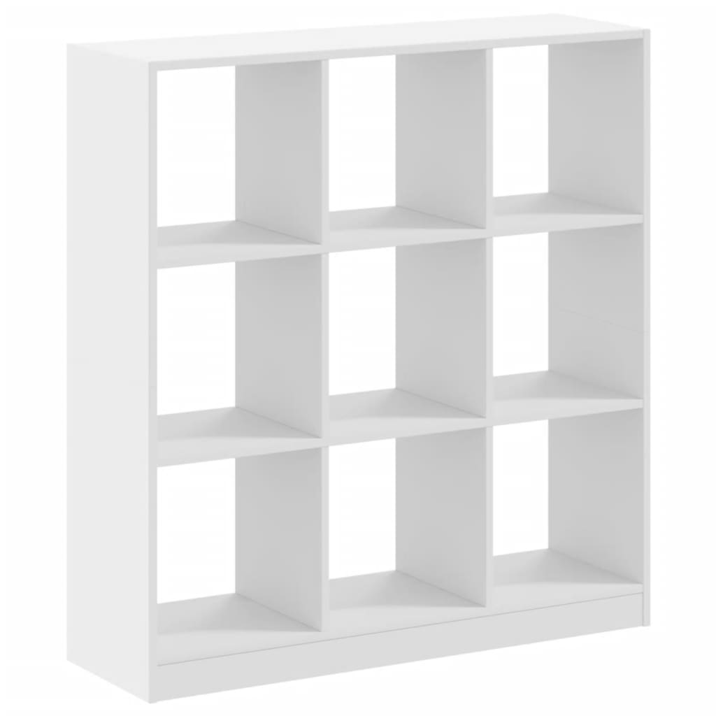 vidaXL Bücherregal Weiß 102x32x108 cm Holzwerkstoff