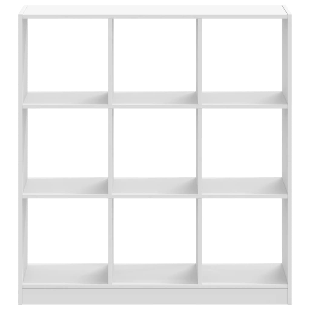 vidaXL Bücherregal Weiß 102x32x108 cm Holzwerkstoff