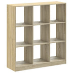 vidaXL Bücherregal Sonoma-Eiche 102x32x108 cm Holzwerkstoff