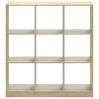 vidaXL Bücherregal Sonoma-Eiche 102x32x108 cm Holzwerkstoff