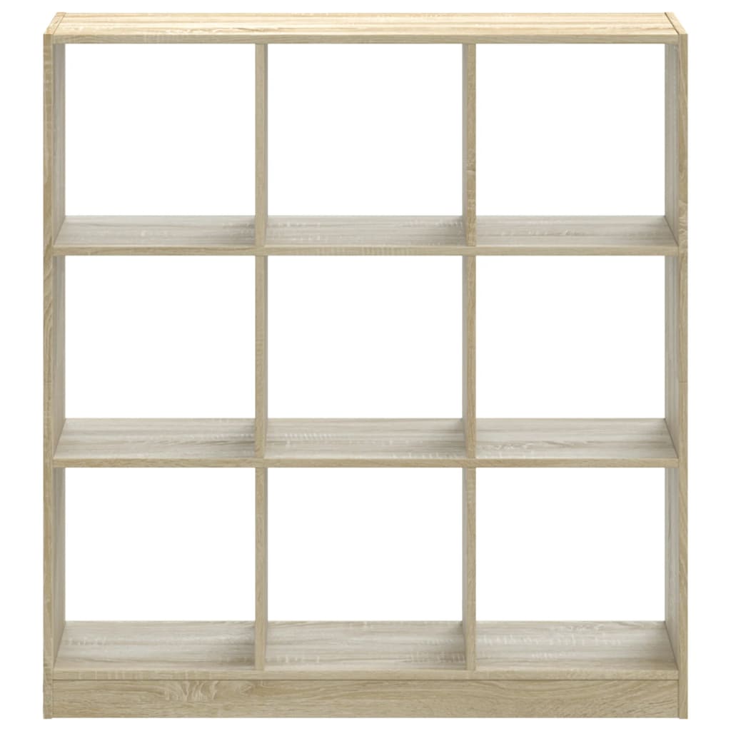 vidaXL Bücherregal Sonoma-Eiche 102x32x108 cm Holzwerkstoff
