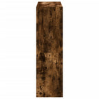 vidaXL Bücherregal Räuchereiche 102x32x108 cm Holzwerkstoff