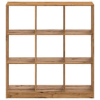 vidaXL Bücherregal Artisan-Eiche 102x32x108 cm Holzwerkstoff