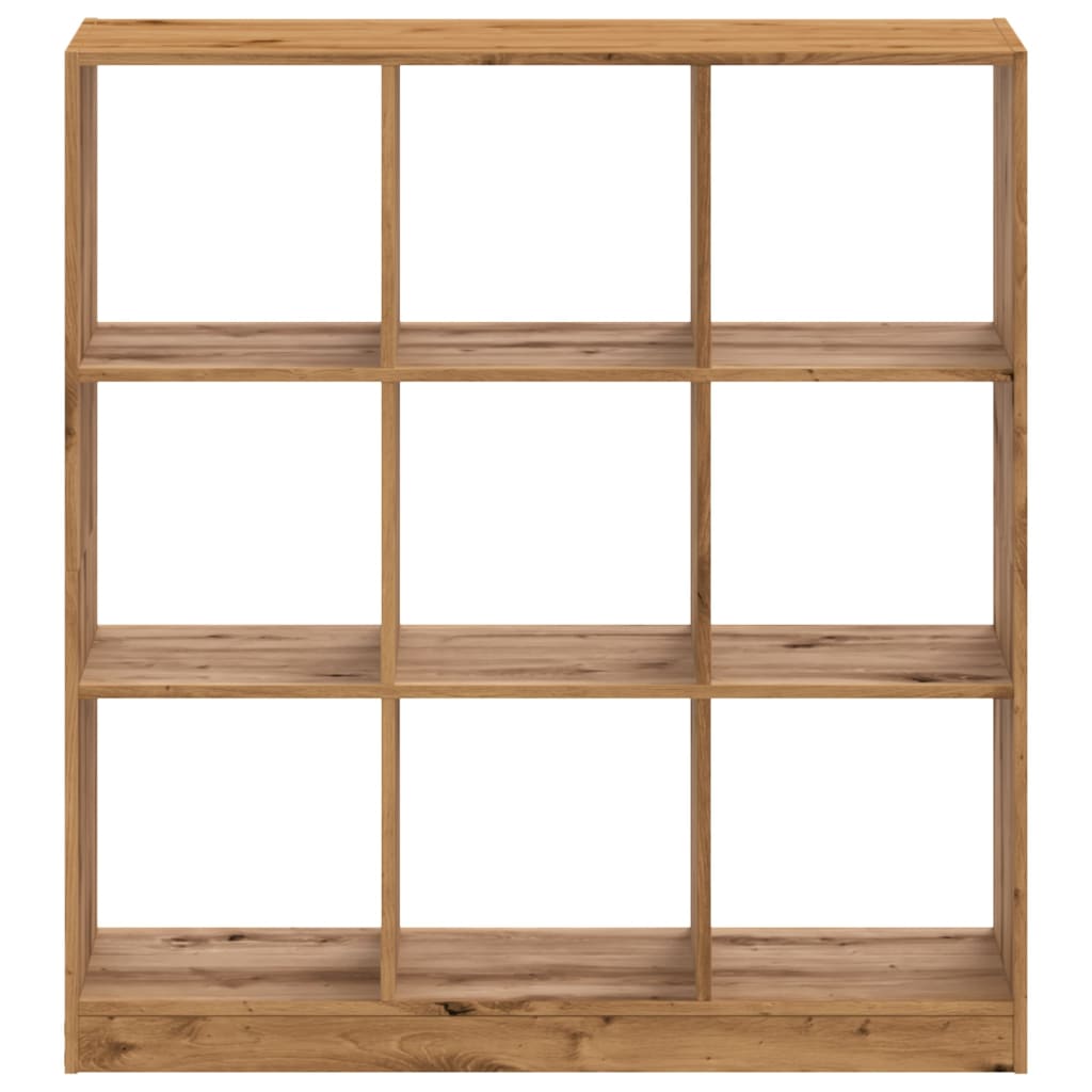 vidaXL Bücherregal Artisan-Eiche 102x32x108 cm Holzwerkstoff