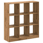 vidaXL Bücherregal Artisan-Eiche 102x32x108 cm Holzwerkstoff