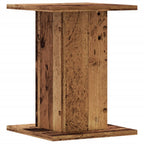 vidaXL Pflanzenständer 2 Stk. Altholz-Optik 30x30x40 cm Holzwerkstoff