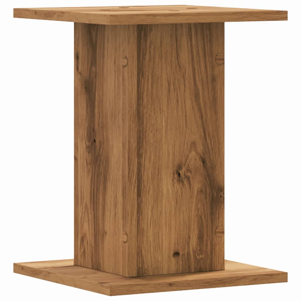 vidaXL Pflanzenständer 2 Stk. Artisan-Eiche 30x30x40 cm Holzwerkstoff