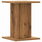 vidaXL Pflanzenständer 2 Stk. Artisan-Eiche 30x30x40 cm Holzwerkstoff