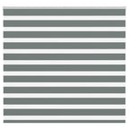 vidaXL Doppelrollo Dunkelgrau Stoffbreite 35,9 cm Polyester