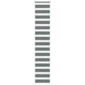 vidaXL Doppelrollo Dunkelgrau Stoffbreite 35,9 cm Polyester