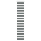 vidaXL Doppelrollo Dunkelgrau Stoffbreite 35,9 cm Polyester