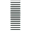 vidaXL Doppelrollo Dunkelgrau Stoffbreite 35,9 cm Polyester