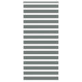 vidaXL Doppelrollo Dunkelgrau Stoffbreite 35,9 cm Polyester