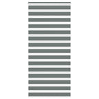 vidaXL Doppelrollo Dunkelgrau Stoffbreite 35,9 cm Polyester