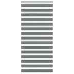 vidaXL Doppelrollo Dunkelgrau Stoffbreite 35,9 cm Polyester