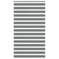 vidaXL Doppelrollo Dunkelgrau Stoffbreite 35,9 cm Polyester