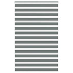 vidaXL Doppelrollo Dunkelgrau Stoffbreite 35,9 cm Polyester
