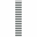 vidaXL Doppelrollo Dunkelgrau Stoffbreite 35,9 cm Polyester