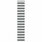 vidaXL Doppelrollo Dunkelgrau Stoffbreite 35,9 cm Polyester