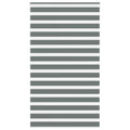 vidaXL Doppelrollo Dunkelgrau Stoffbreite 35,9 cm Polyester