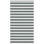 vidaXL Doppelrollo Dunkelgrau Stoffbreite 35,9 cm Polyester