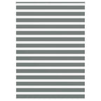 vidaXL Doppelrollo Dunkelgrau Stoffbreite 35,9 cm Polyester