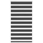 vidaXL Doppelrollo Dunkelgrau Stoffbreite 35,9 cm Polyester