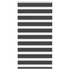 vidaXL Doppelrollo Dunkelgrau Stoffbreite 35,9 cm Polyester