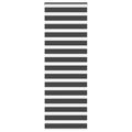 vidaXL Doppelrollo Dunkelgrau Stoffbreite 35,9 cm Polyester