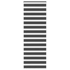 vidaXL Doppelrollo Dunkelgrau Stoffbreite 35,9 cm Polyester