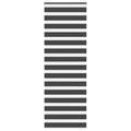 vidaXL Doppelrollo Dunkelgrau Stoffbreite 35,9 cm Polyester