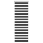 vidaXL Doppelrollo Dunkelgrau Stoffbreite 35,9 cm Polyester