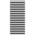 vidaXL Doppelrollo Dunkelgrau Stoffbreite 35,9 cm Polyester