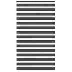 vidaXL Doppelrollo Dunkelgrau Stoffbreite 35,9 cm Polyester