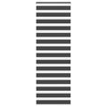 vidaXL Doppelrollo Dunkelgrau Stoffbreite 35,9 cm Polyester