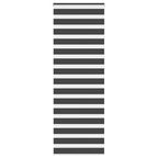 vidaXL Doppelrollo Dunkelgrau Stoffbreite 35,9 cm Polyester