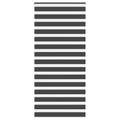vidaXL Doppelrollo Dunkelgrau Stoffbreite 35,9 cm Polyester