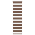 vidaXL Doppelrollo Dunkelgrau Stoffbreite 35,9 cm Polyester